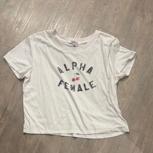 Sub_Urban Riot Alpha Female White Tee